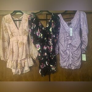 All of these for sale! Designer only closet! Dresses, Rompers, Jumpsuits & Tops